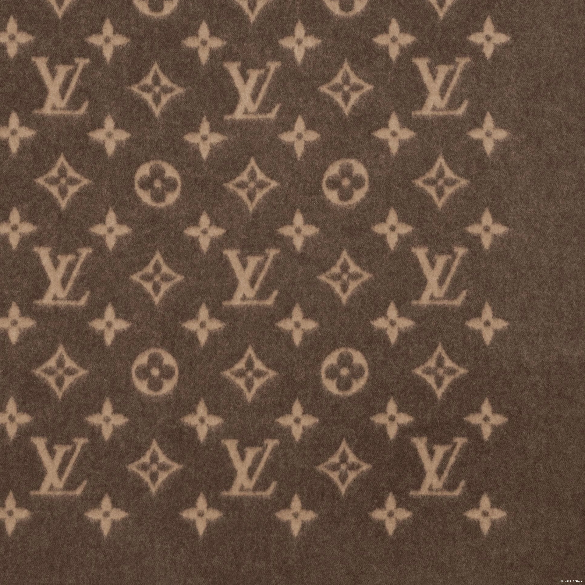 LV THROW BLANKET MONOGRAM CUSTOM 0728